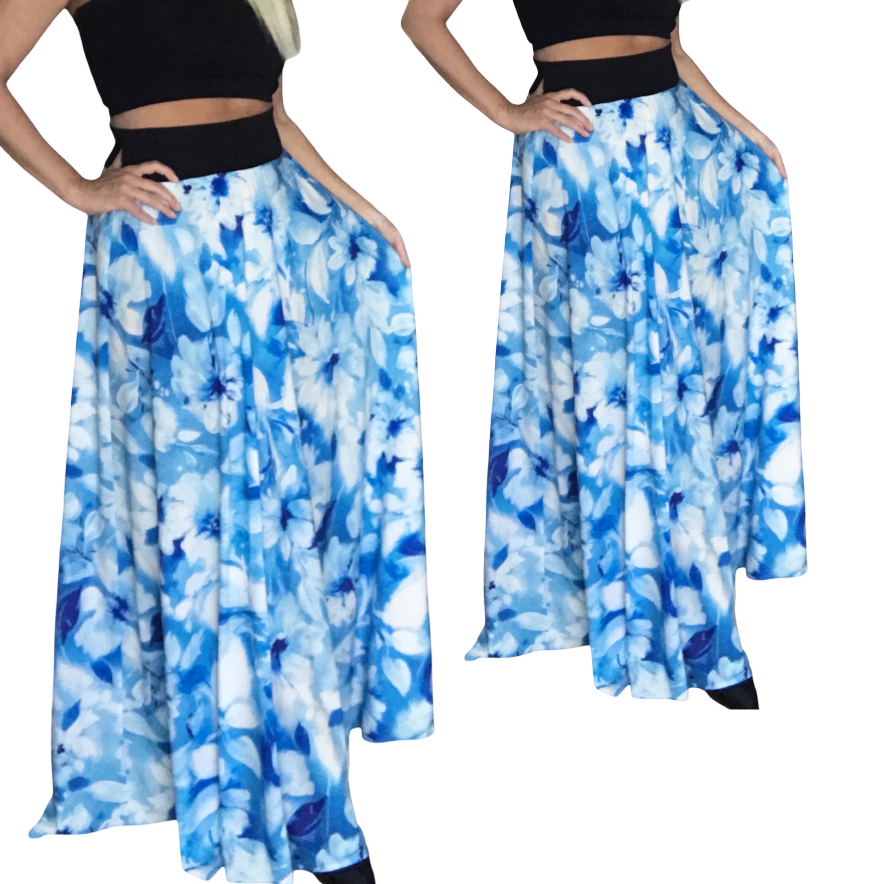 Dlouhá letní sukně BOROS SK-L-BLW1